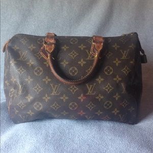 Louis Vuitton Vintage Monogram Speedy 30